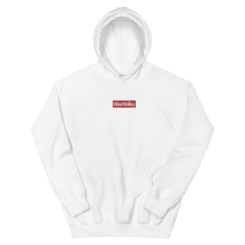 West Valley Box Logo Embroidered Hoodie – Hometown Fitted