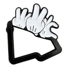 WVC Mickey Hands Black New Era Border Metal Hat Pin