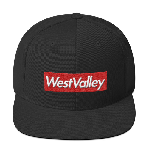 West Valley Box Logo Snapback Hat