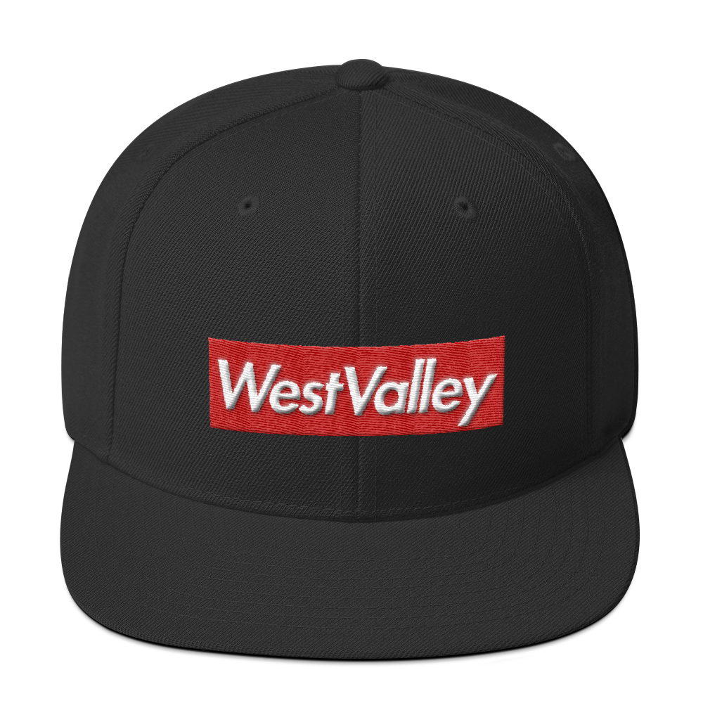 West Valley Box Logo Snapback Hat