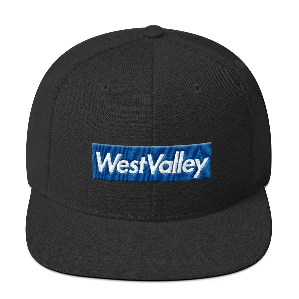 West Valley Box Logo Snapback Hat