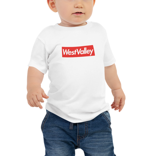 West Valley Box Logo Baby Tee Shirt