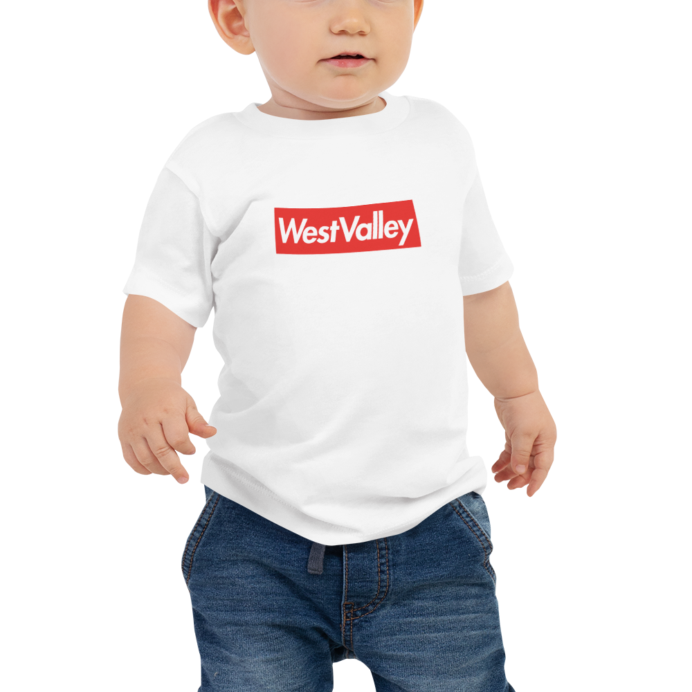 West Valley Box Logo Baby Tee Shirt